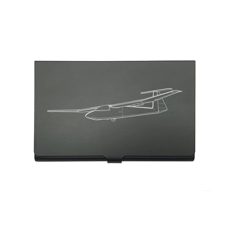 Pirat Glider card Holder digital engraving mockup / engraving preview