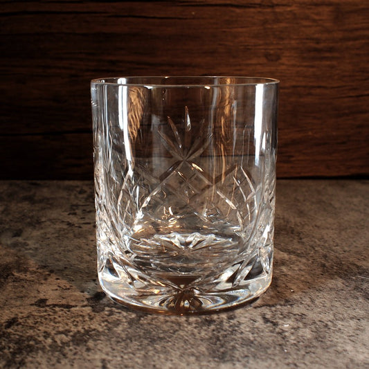 Personalised Blenheim Fantail Cut Glass Tumbler -  400ml | Giftware Engraved