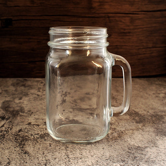 Personalised Mason Drinking Jar Glass - 490ml | Giftware Engraved