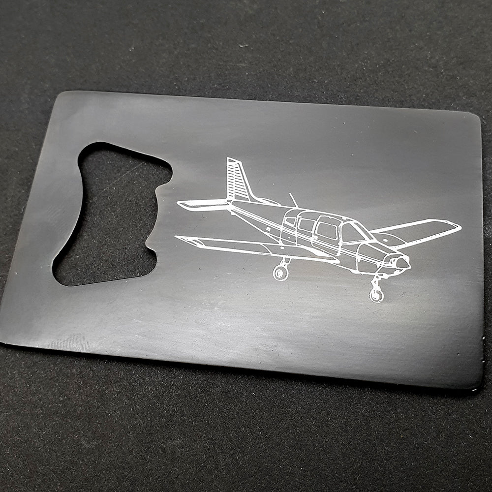 Aircraft, Glider Helicopter Aviation Themed Bottle Opener Selection | Giftware Engraved