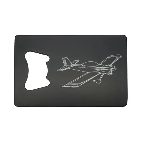 vans rv4 aircraft bottle opener – digital engraving mockup / engraving