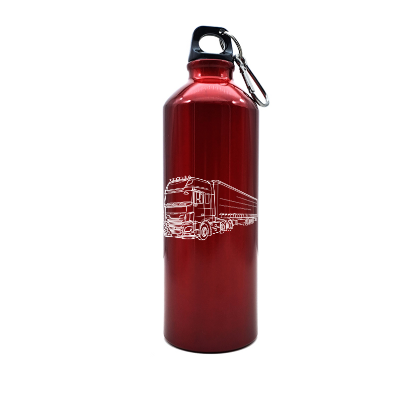 hgv lorry bottle digital engraving mockup / engraving preview