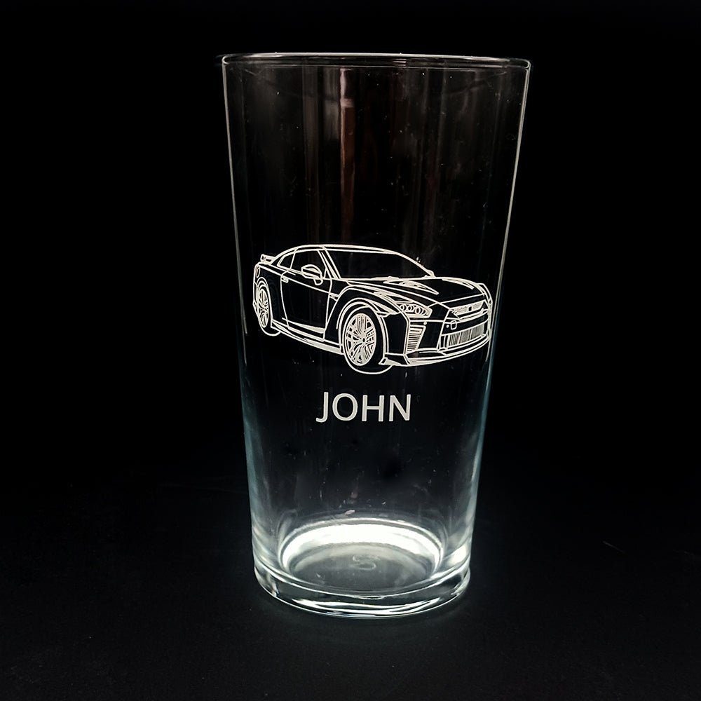 Car Truck Vehicle Themed Beer Glass Tankard Selection | Giftware Engraved