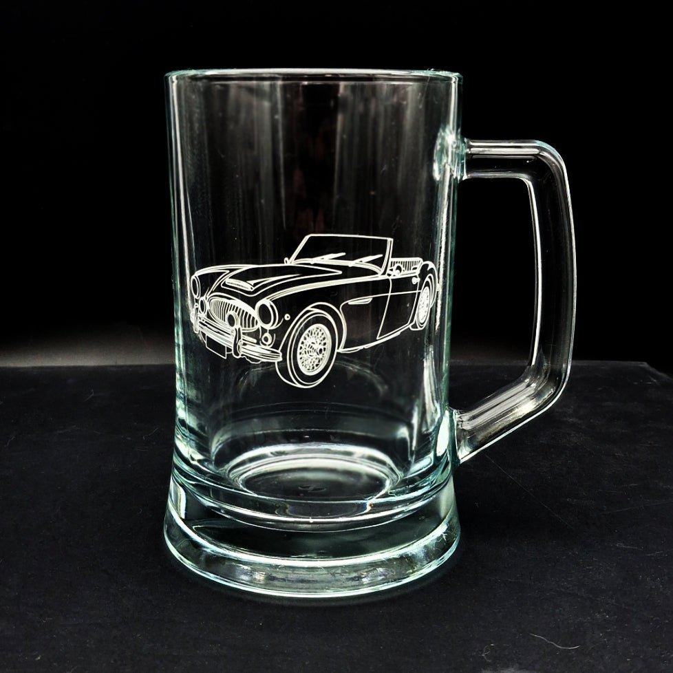 Car Truck Vehicle Themed Beer Glass Tankard Selection | Giftware Engraved