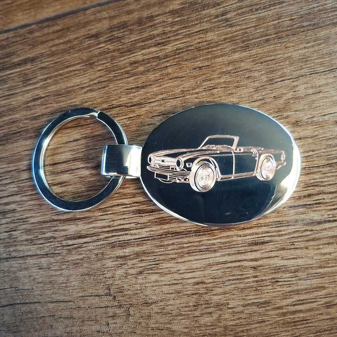 Car Truck Vehicle Themed Keyring Selection | Giftware Engraved