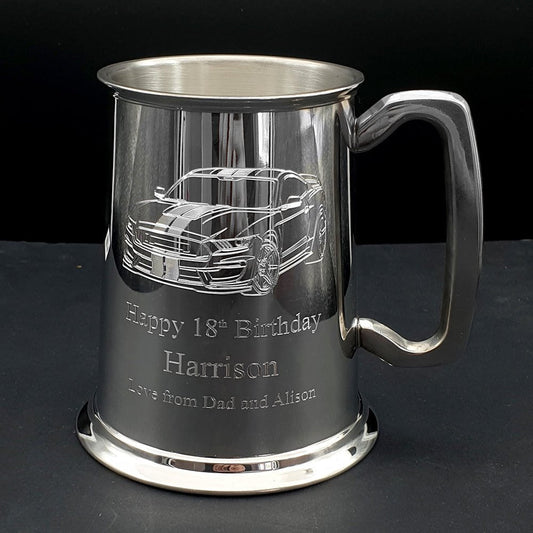 Car Truck Vehicle Themed Pewterware Selection | Giftware Engraved