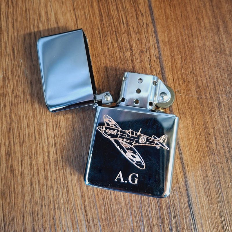 Glider Aircraft Helicopter Aviation Themed Cigarette Lighter Selection | Giftware Engraved