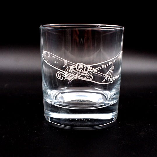 Glider Aircraft Helicopter Aviation Themed Tumbler Glass Selection - Giftware Engraved