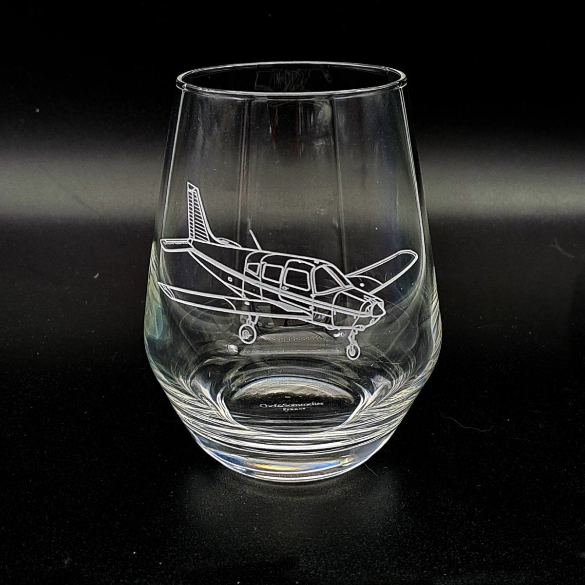 Glider Aircraft Helicopter Aviation Themed Tumbler Glass Selection | Giftware Engraved