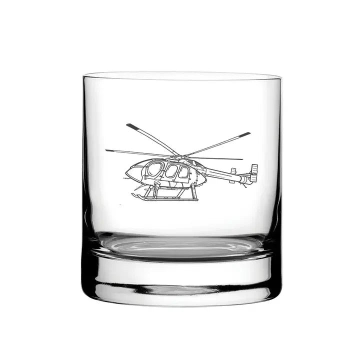 MD600N Helicopter glass tumbler – digital engraving mockup / engraving preview