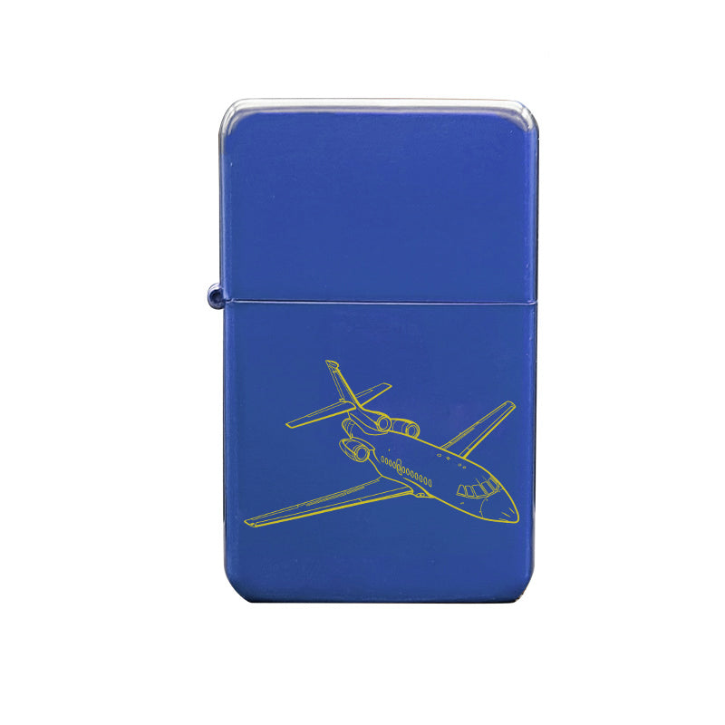 falcon 900 aircraft cigarette lighter digital engraving mockup / engraving preview