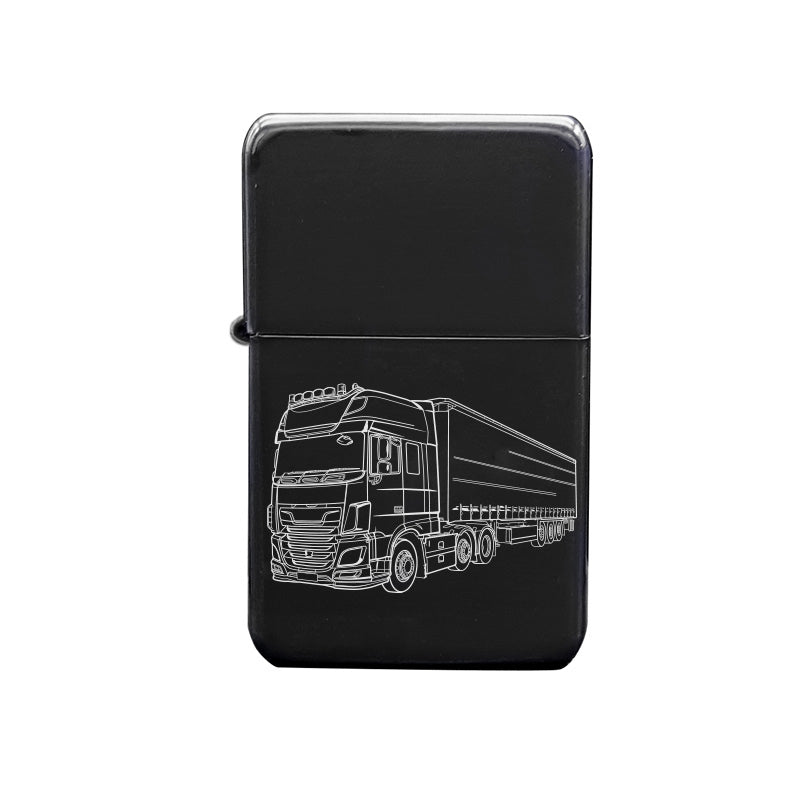hgv lorry car ciggarette lighter digital engraving mockup / engraving preview