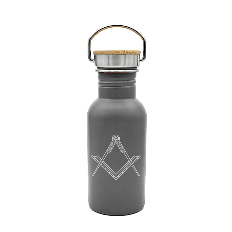 Masonic Symbols and Mystery Mix Themed Travel Bottle, Cup and Mug Selection - Giftware Engraved