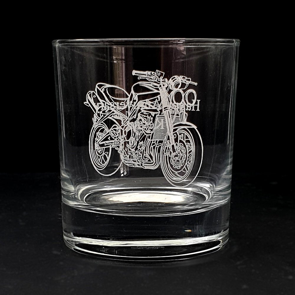 Motorcycle Scooter Moped Biker Themed Tumbler Glass Selection | Giftware Engraved