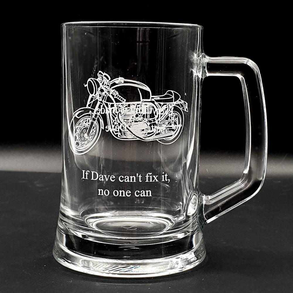 Motorcycle Scooter Moped Themed Tankard Selection - Giftware Engraved