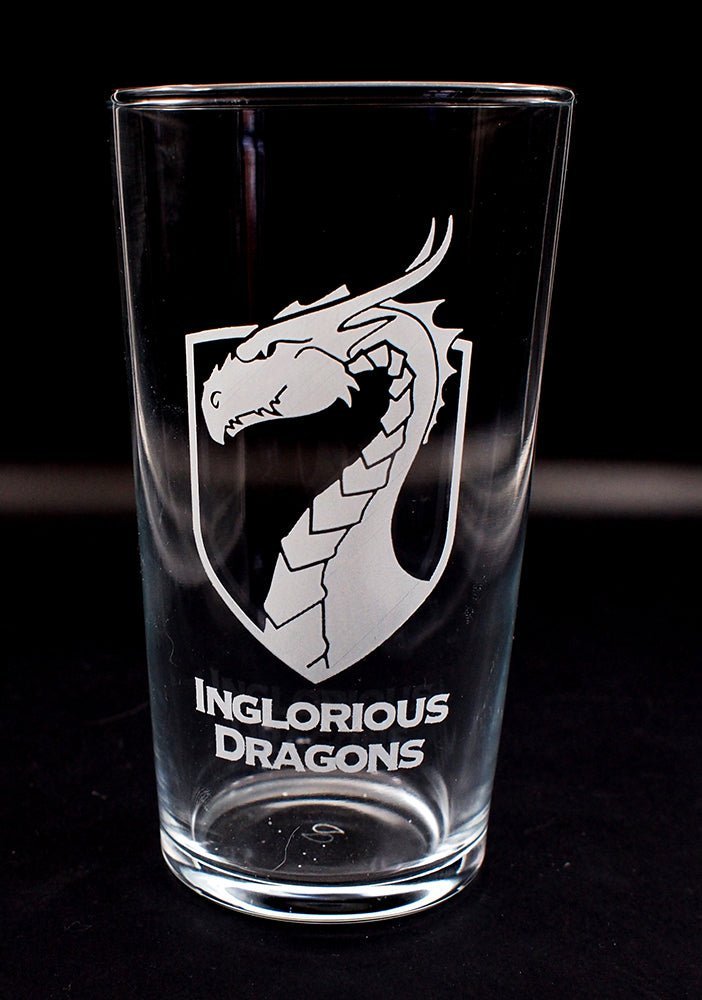 Personalised Conical Beer Glass - 560ml - Giftware Engraved