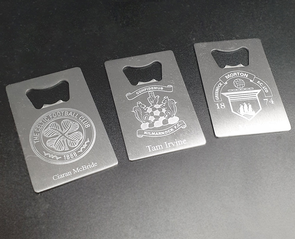 Personalised Credit Card Bottle Opener | Giftware Engraved