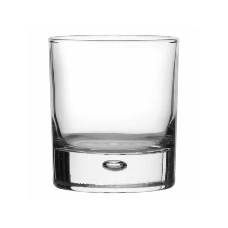 Personalised Floating Bubble Base Whisky Tumbler Glass - 340ml - Giftware Engraved