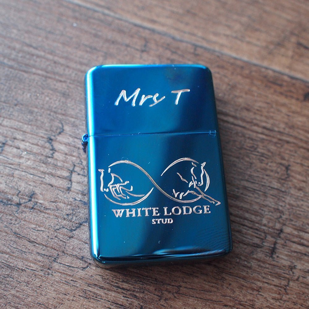 Personalised Premium Lighter Windproof Petrol - Select your Colour | Giftware Engraved