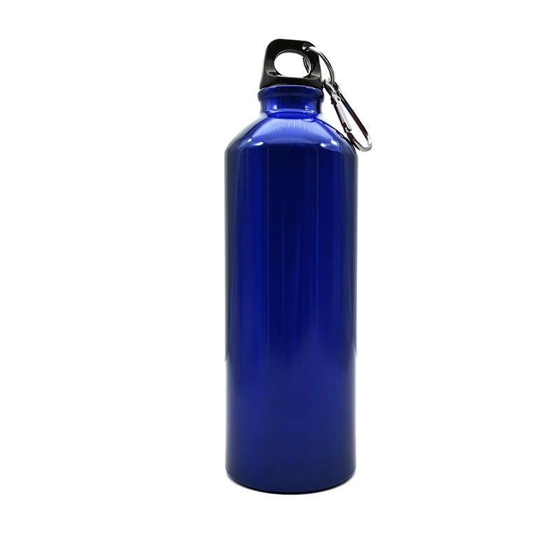Personalised Sports Travel Bottle with Clip - 750ml - Select Your Colour - Giftware Engraved