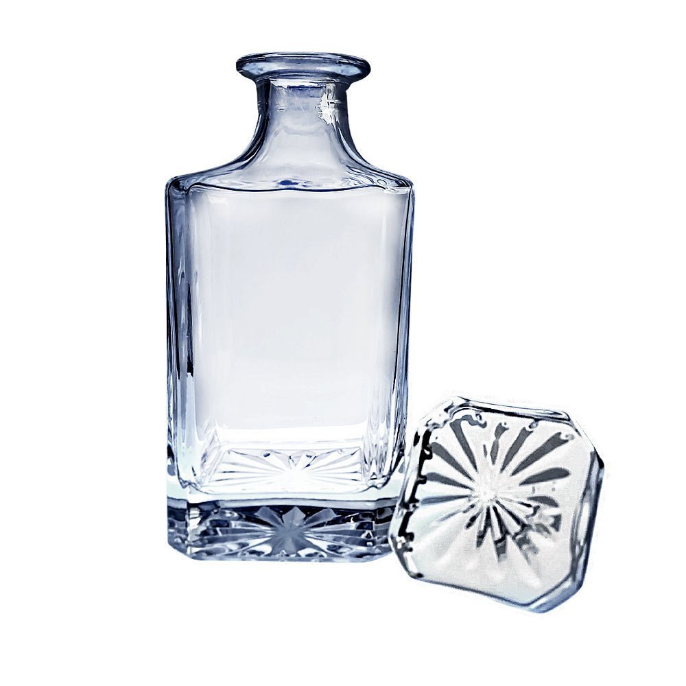 Personalised Square Glass Decanter - 750ml | Giftware Engraved