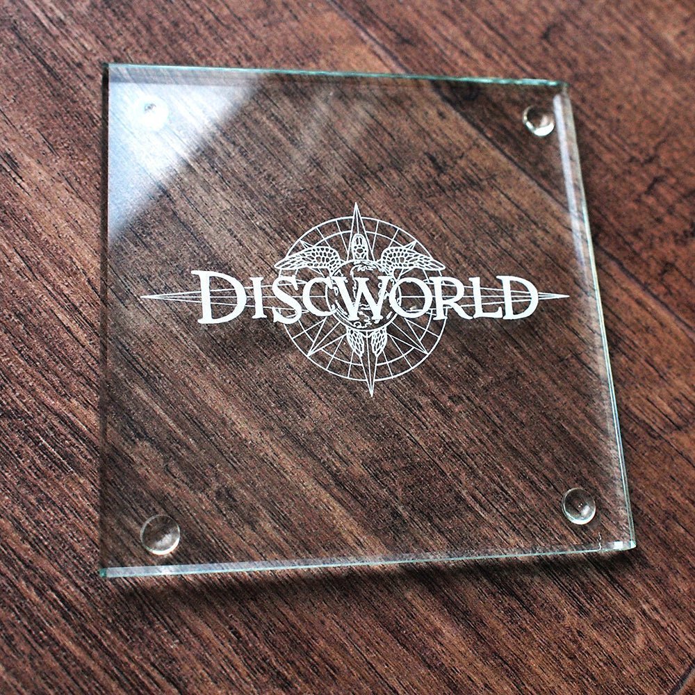 Personalised Square Glass Drinks Coaster - 100 x 100mm | Giftware Engraved