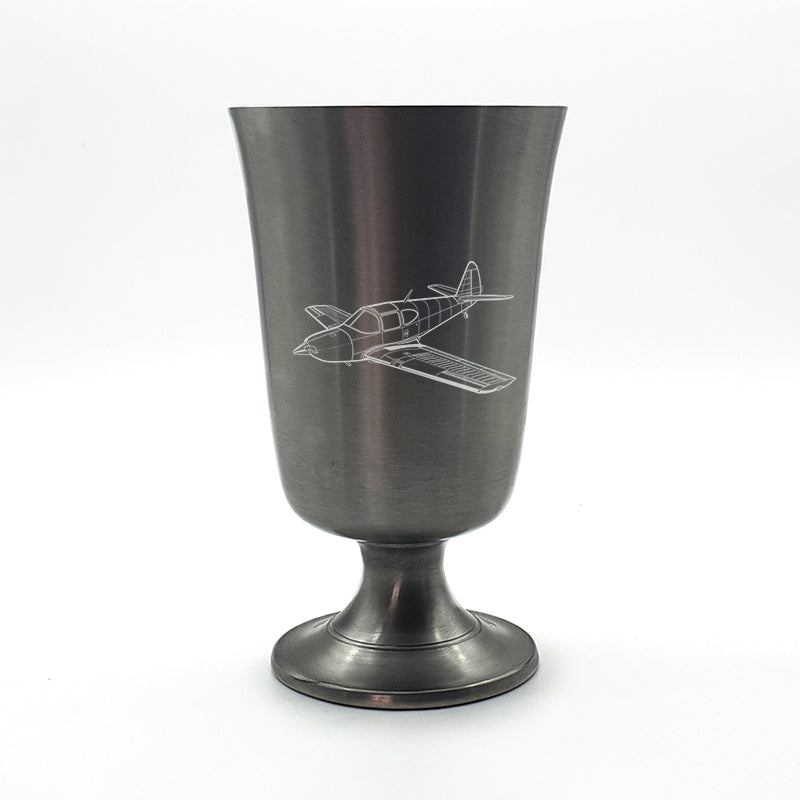 globe swift aircraft pewterware digital engraving mockup / engraving preview