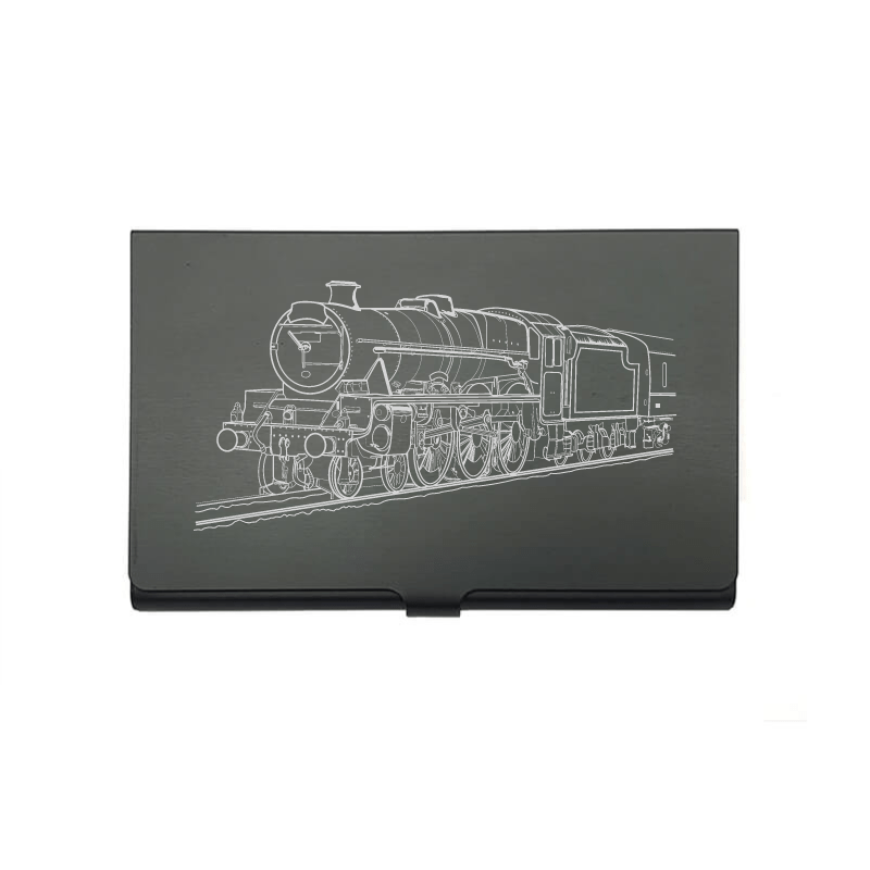Train Railway Themed Business Card Holder and Wallet Selection - Giftware Engraved