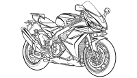 April RSV4 Motorcycle