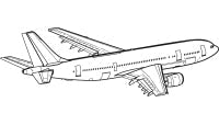 Our Artwork image of a Airbus A300 Aircraft