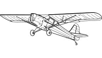 Our Artwork image of a Auster J Series Aircraft