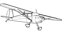 Our Artwork image of a Cessna 120 Aircraft