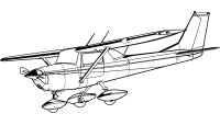 Our Artwork image of a Cessna 152 Aircraft
