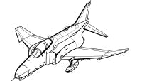 Our Artwork image of a McDonnell Douglas F4 Phantom Aircraft