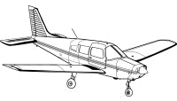 Our Artwork image of a Piper PA28 Aircraft