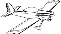 Our Artwork image of a Vans RV4 Aircraft