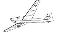 Our Artwork image of a FS25C Falke Motorglider