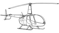 Our Artwork image of a Robinson R66 Helicopter