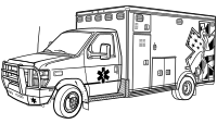 US EMS Ambulance