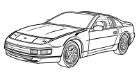 NSN 300zx Sports Car