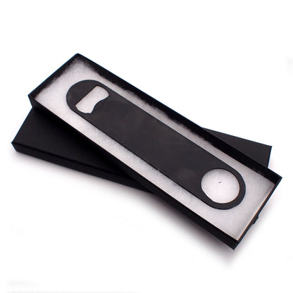 Bartenders Black Bottle Opener in Gift Box
