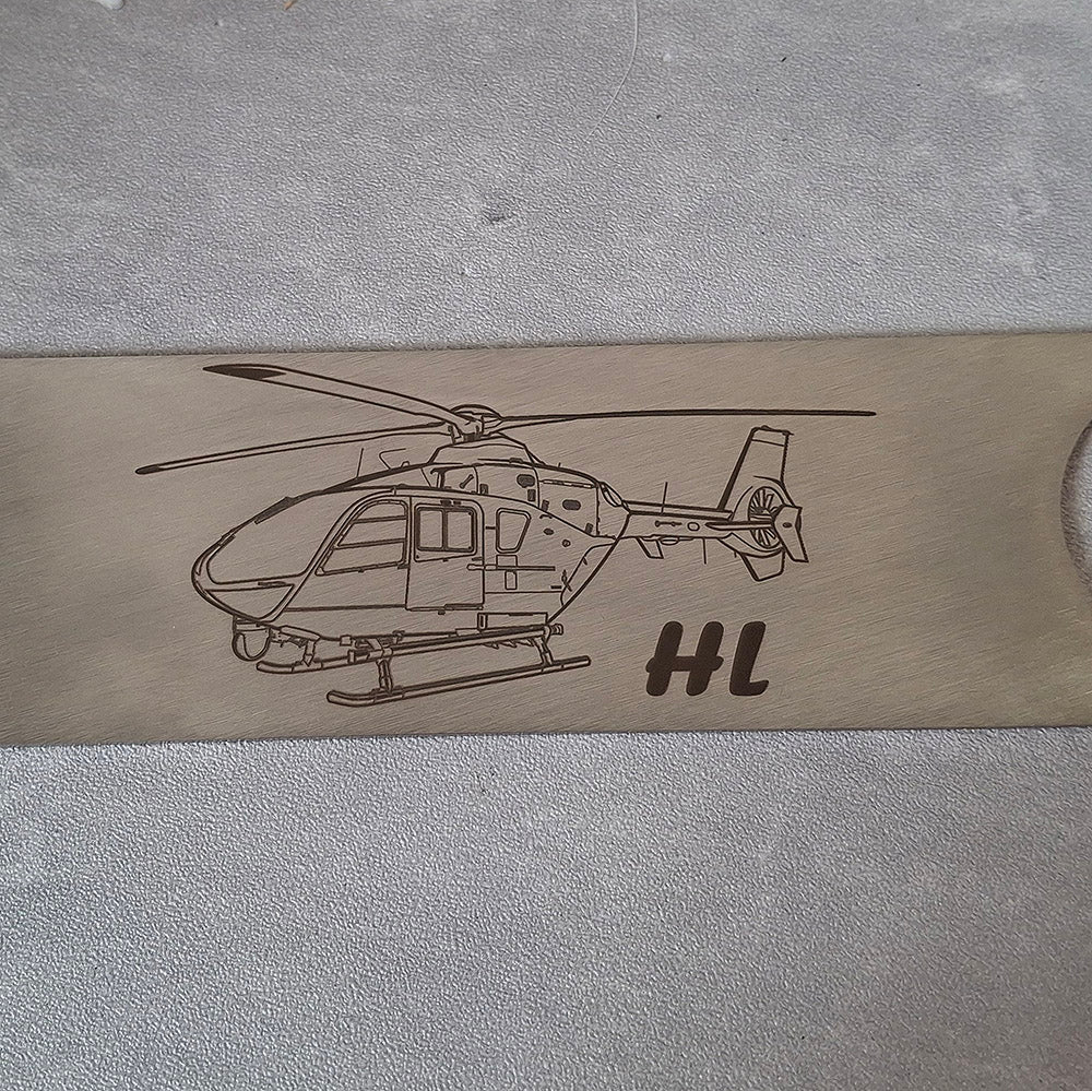 EC135 Eurocopter (Police) Helicopter Bottle Opener