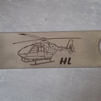 EC135 Eurocopter (Police) Helicopter Bottle Opener