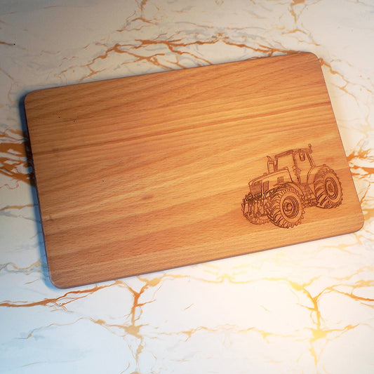 Personalised Plain Wood Chopping Serving Board - 275mm x 200mm | Giftware Engraved