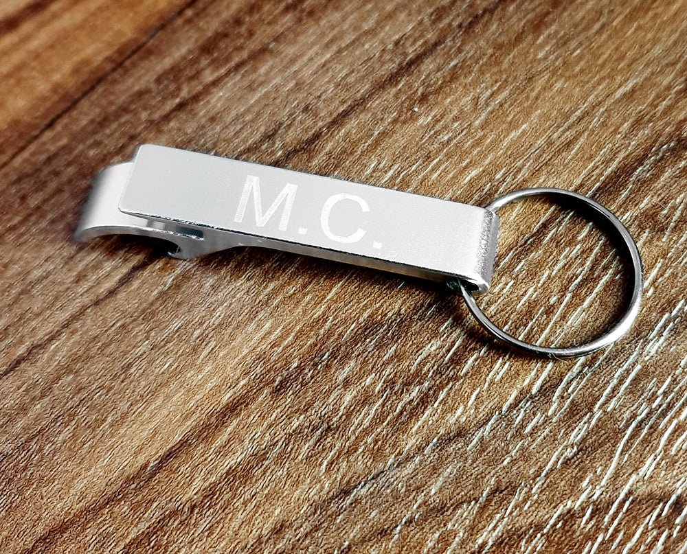 Personalised Keyring Bottle Opener | Giftware Engraved