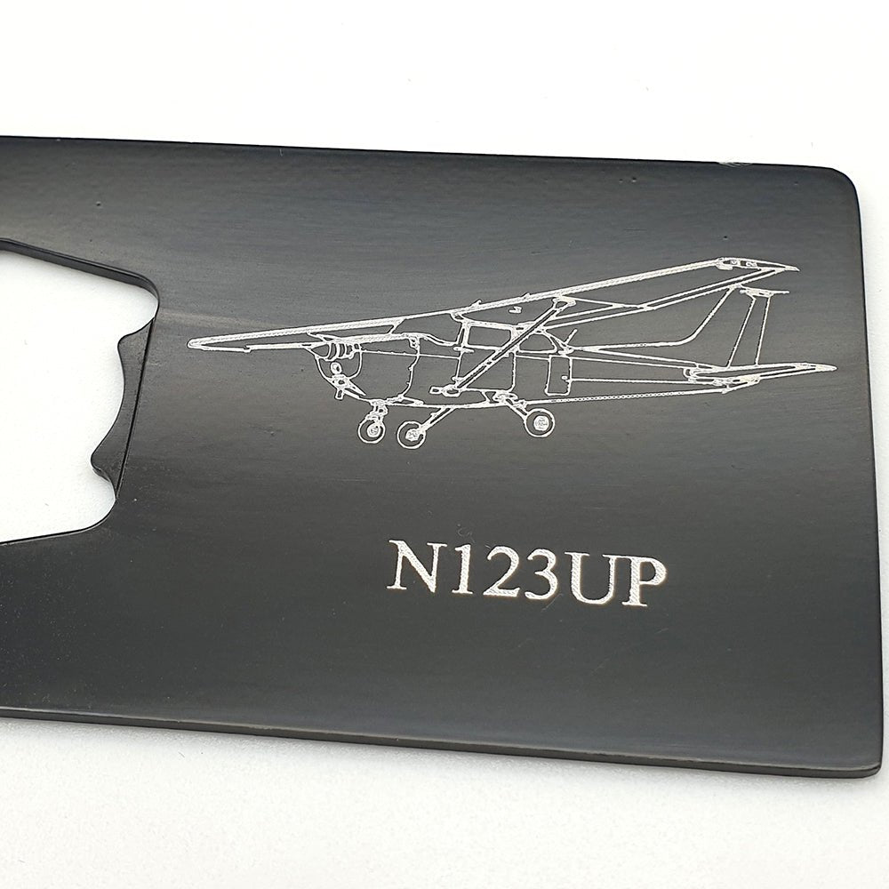 Cessna 172 Aircraft Bottle Opener | Giftware Engraved