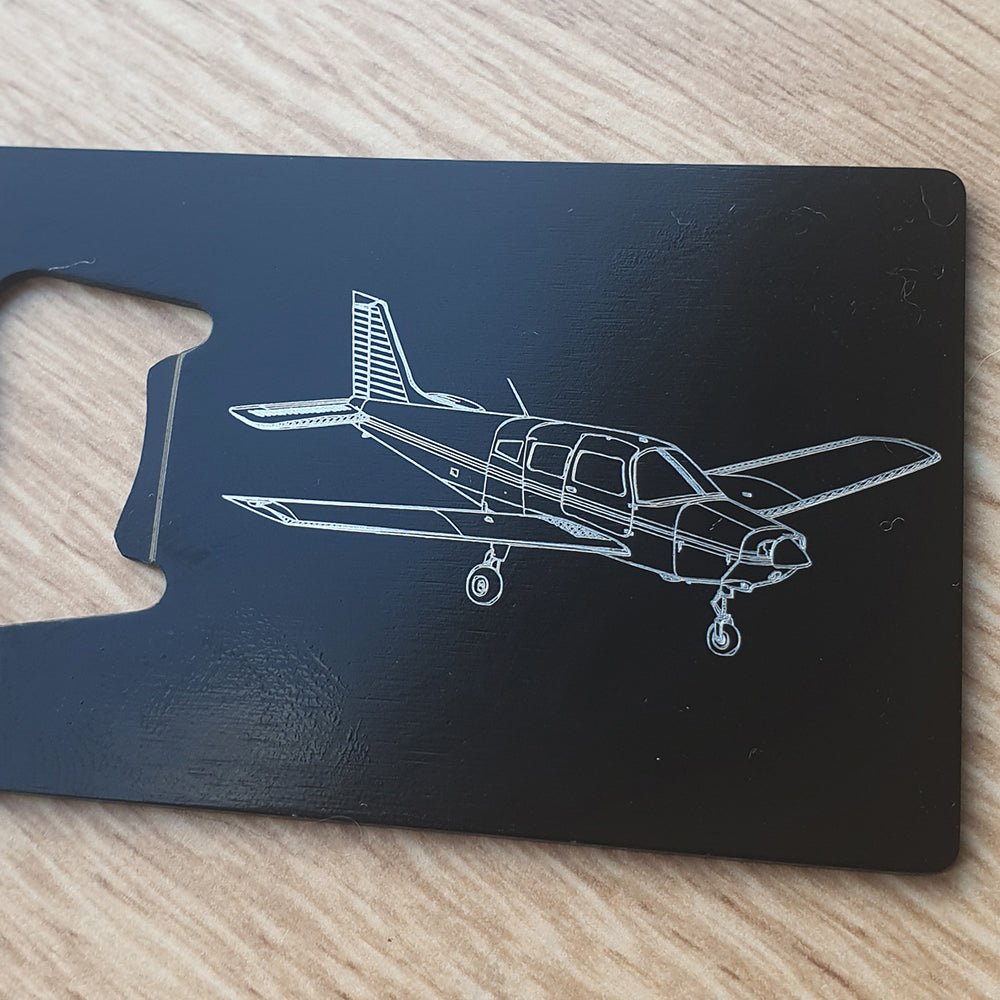 Piper PA28 Aircraft Bottle Opener | Giftware Engraved