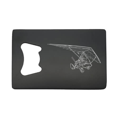 Glider Microlight Themed Bottle Opener Selection