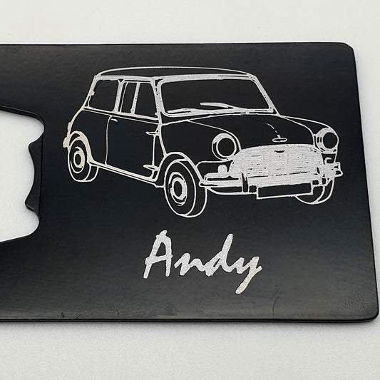 Mini Cooper Bottle Opener | Giftware Engraved