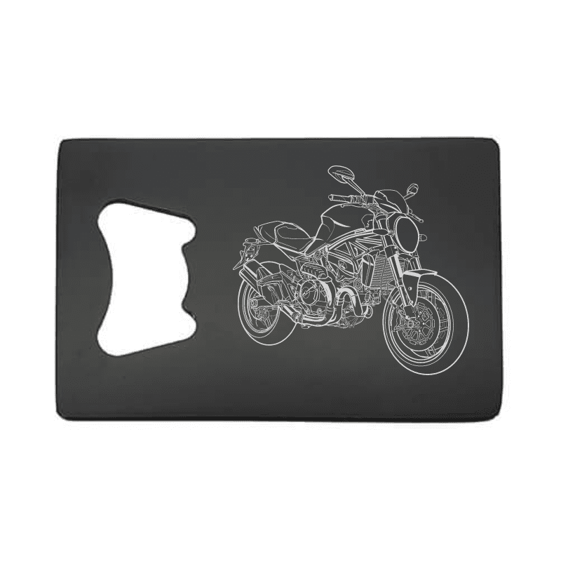 DUC Monster Motorcycle Bottle Opener | Giftware Engraved